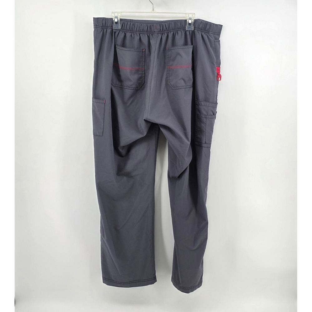 Carhartt Women Size XL Regular Gray Force Scrub Pants Cargo Medical Workwear - Picture 4 of 7